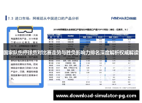 国家队伤停球员对比赛走势与胜负影响力排名深度解析权威解读